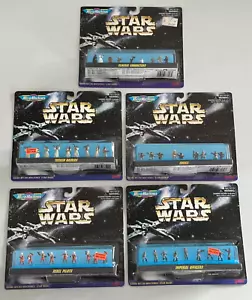 Star Wars Micro Machines Lot (5) Ewoks Classic Figuren Rebel Tusken Imperial - Bild 1 von 24