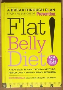 Prevention's Flat Belly Diet by Liz Vaccariello Hardcover 2008 - Picture 1 of 2