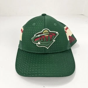 Cappello aderente Adidas MN Wild Youth autentico NHL collezione copricapo/hockey - Foto 1 di 5