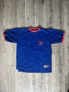 Vintage Patriots T Shirt The Edge 1995 Embroidered NFL Sz L - Picture 1 of 7