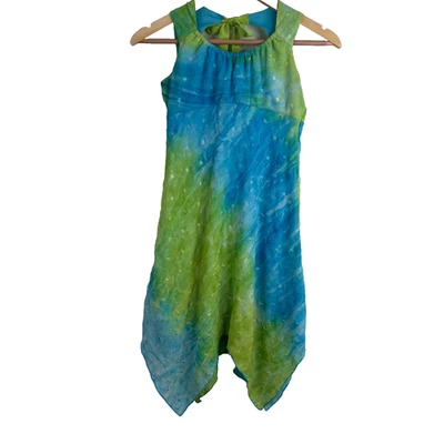 Y2K Vintage Fairy Dress Girls 12 Hype Embroidered Babydoll Mermaid Tinkerbell - Image 1 of 4