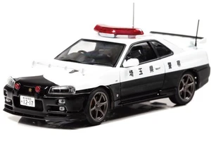 RAI'S 1:43 Nissan Skyline GT-R VspecII BNR34 2002 Saitama Police #854 H7430209 - Bild 1 von 2