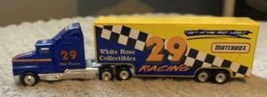 Phil Parsons #29 Matchbox White Rose Transporter - Picture 1 of 8