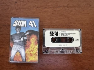 RARE Sum 41 Cassette Tape 4 Track SONG EP DEMO 1998 Pop Punk 90's Alt Rock Punk - Picture 1 of 5