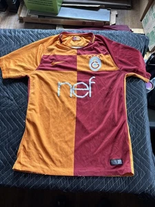 AS Galatasaray Home football shirt 2017 - 2018 Jersey Nike Trikot Mens Size S - Picture 1 of 7