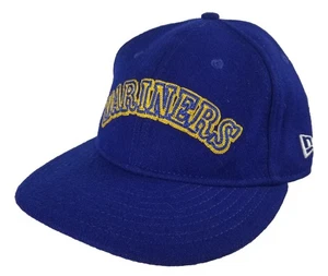 New Era Seattle Mariners Melton Lana Retro Corona 9FIFTY Correa Sombrero Gorra Hechizo - Imagen 1 de 13