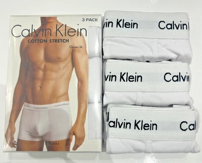 Calvin Klein мужское нижнее белье боксера шорты CK сундуков упаковка из 3 все размеры - Изображение 1 из 3