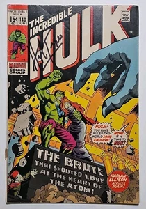 Incredible Hulk #140 1st Jarella Appearance Herb Trimpe Signed Autograph - Picture 1 of 8