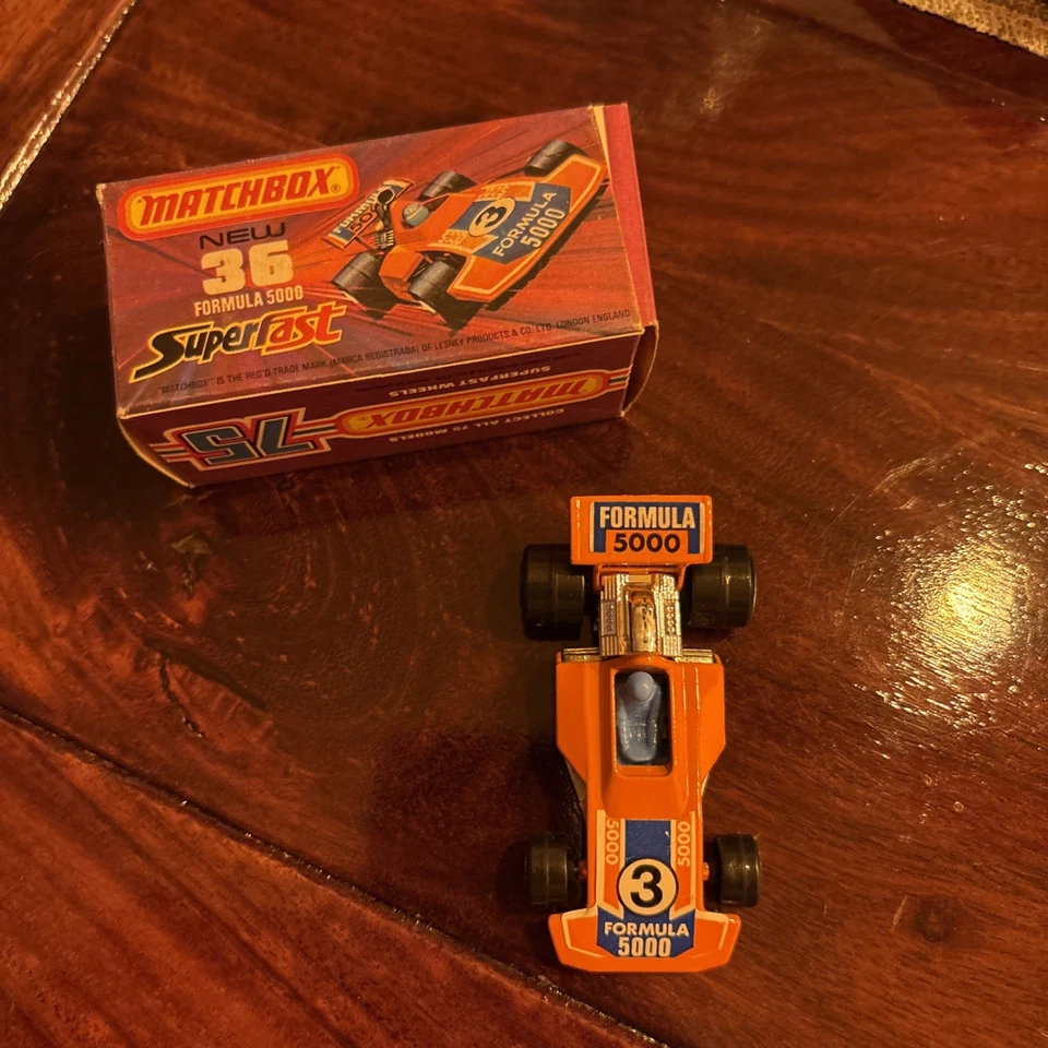 Matchbox,, New 36, Nr. 38,Formular 5000, Superfast, 1975 Lesney, England - Bild 1 von 4