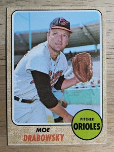1968 Topps #242 Moe Drabowsky (VG) - Picture 1 of 2