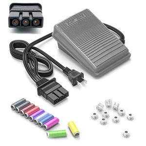 Sewing Machine Pedal and Power Cord for Brother, Compatible with Brother - Picture 1 of 7