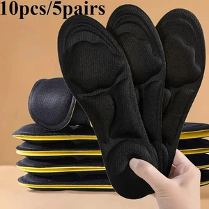 (5 Paar) 5D Massage Memory Foam Einlegesohlen Atmungsaktiv Kissen Sport Laufen Orthopädi - Bild 1 von 7