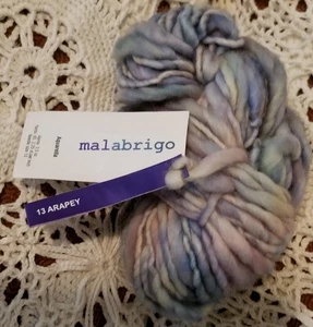 1 New Skein Malabrigo Aquarella Hand Painted Wool Color 13 Arapey - Picture 1 of 5