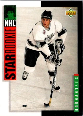 1993 Upper Deck Guy Leveque #246 Los Angeles Kings Hockey Card - Image 1 of 2