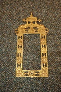 Vintage verzierter Bradley & Hubbard Kerze Wandleuchter NUR RAHMEN B&H - Bild 1 von 24