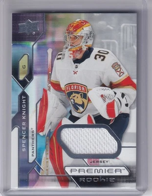 Spencer Knight 2021-22 Upper Deck Premier Rookie Jersey Panthers #108 - Image 1 of 2