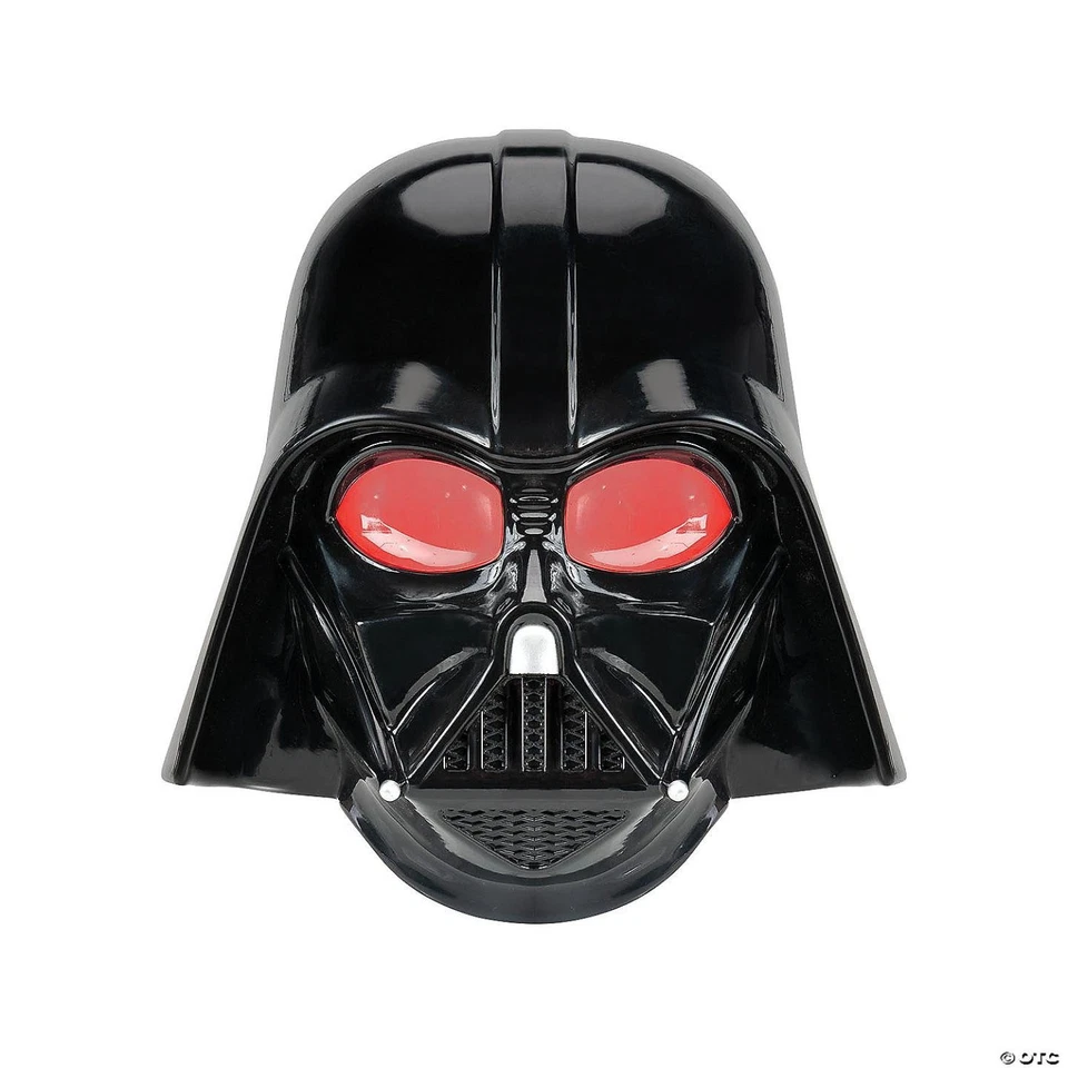 ADULT STAR WARS DARTH VADER FACE MASK HALLOWEEN COSTUME ACCESSORY JWC1190 - Image 1 of 1