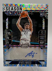2024-25 Panini Mosaic Yves Missi Season Ticket Auto #RVT-MIS (RC) - Picture 1 of 2