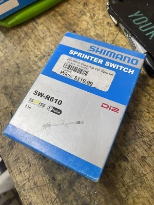 Juego de palanca de cambios Shimano ISWR610 - negro (2 piezas) Foto 1 de 2