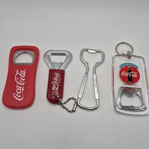 Vintage Coca-Cola Sammlerstücke Konvolut 4 Flaschenöffner Memorabilia Coke - Bild 1 von 6