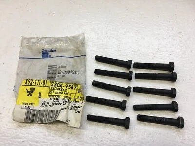 NOS Lot of 10 GM Multi Purpose Bolts Seat Recline Radiator Grille Belt Tensioner - Imagem 1 de 4