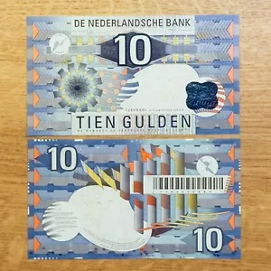 1997 Netherlands, Nederlandsche Bank 10 Gulden, P-99 Uncirculated - Picture 1 of 1