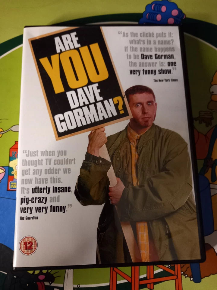 ARE YOU DAVE GORMAN ? DVD FUNNY  - Image 1 of 1