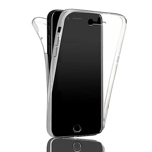 360° Front and Back Full protection Gel Skin Case Cover For iPhone 17 16 13 12 - Picture 1 of 13