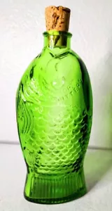 Doctor Fisch's Bitters bottiglia di grano pesce verde 7,5 pollici - Foto 1 di 5