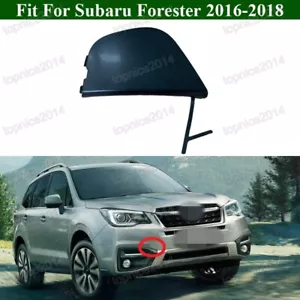 New Front Bumper Tow Hook Cover Cap 57731SG220 For Subaru Forester 2016-2018 - Picture 1 of 6