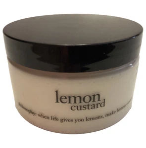 PHILOSOPHY BODY CREAM MOISTURIZER LEMON CUSTARD 4 OZ NEW SEALED - Picture 1 of 6