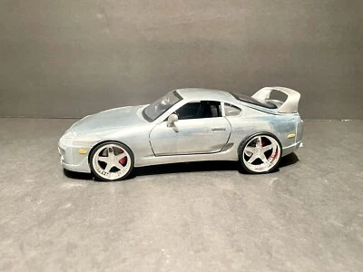 Jada Custom RAW Toyota Supra 1/24 Scale Diecast Model Car READ DESC. - Image 1 of 4