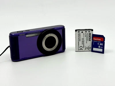 Pentax Optio LS465 16.0MP Digital Camera - Purple - Tested - Image 1 of 4