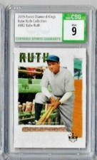 2019 Panini Diamond Kings Babe Ruth Collection CSG 9