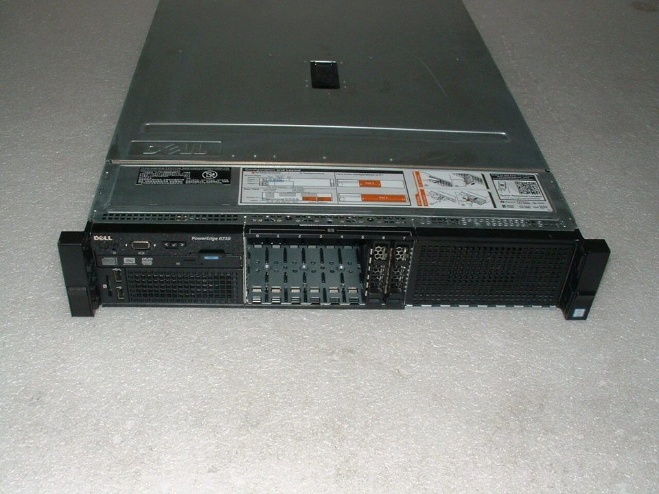 Dell Poweredge R730 2x Xeon E5-2660 v3 2.6ghz 20-Cores / 32gb / H730 / 8x Trays - Image 1 of 3