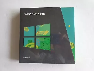 MICROSOFT WINDOWS 8 PRO FULL/ UPGRADE VERSION 64/32 (UNOPENED FACTORY SEALED) - Image 1 of 4
