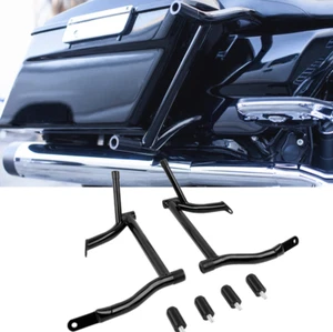 Saddlebag Guard Rails Bag Guards For Harley Road Glides Street Glides 2009-2024 - Picture 1 of 16