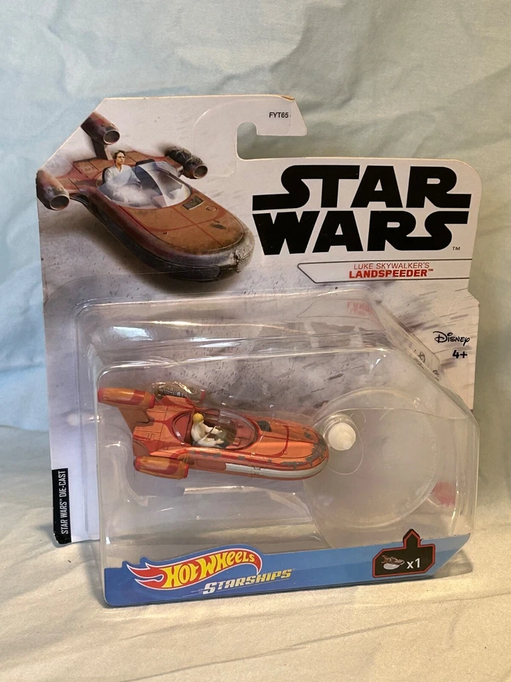 Hot Wheels Star Wars Starships Luke Skywalker Landspeeder - Image 1 of 1