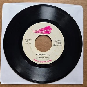 THE MOODY BLUES Melancholy Man/The Story In Your Eyes 45 7" Record Vinyl Records - Picture 1 of 2