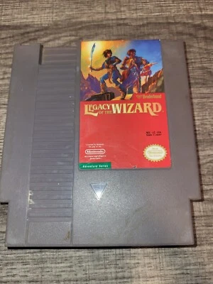 Legacy Of The Wizard Nintendo NES Game Cartridge Only  - Image 1 of 3