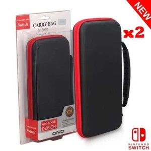 2x Nintendo Switch Carry Case Anti Shock Joy Con Genuine OTVO Brand NEW SW0032 - Picture 1 of 6