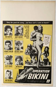 OPERATION BIKINI Benton window card - Picture 1 of 1
