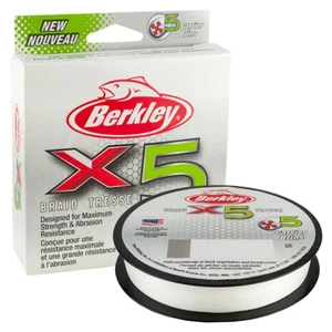 Berkley X5 Crystal 150m Braid Fishing Line - Choose Lb BRAND NEW @ eBay Fishing - Picture 1 of 8
