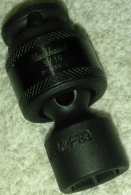 Blackhawk By Proto U-1566-2 3/8 Drive 9/16 Impact Swivel Socket 6pt brand new  - Image 1 of 2
