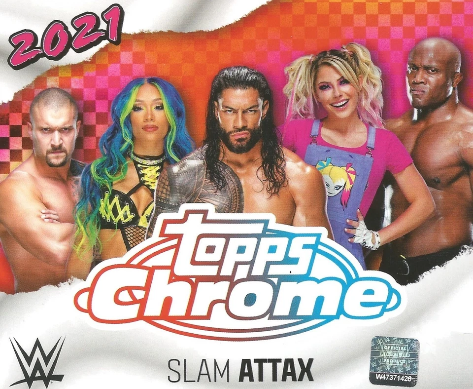 2021 Topps Chrome WWE Slam Attax Wrestling Refractor Parallel ***You Pick*** - Image 1 of 1