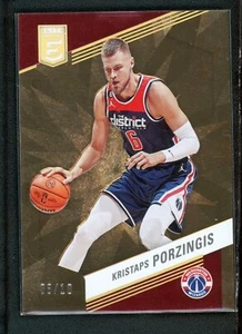 2022-23 KRISTAPS PORZINGIS 08/10 PANINI DONRUSS ELITE TMALL YELLOW - Picture 1 of 2