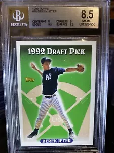 1993 Topps Derek Jeter RC BGS New York Yankees HOF 🔥👀 The Captain - Picture 1 of 5