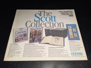  U.S. Scott United States American Stamp Album Supplement #50 - 1989 - Picture 1 of 1