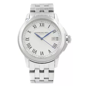 Orologio Raymond Weil Uomo 5578-ST-00300 Movimento Quarzo Svizzero - Foto 1 di 1