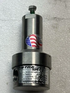 Straval Regulator RVI20-05T-N6840 range 2-25 psig 75 psi Max Inlet #2 - Picture 1 of 4